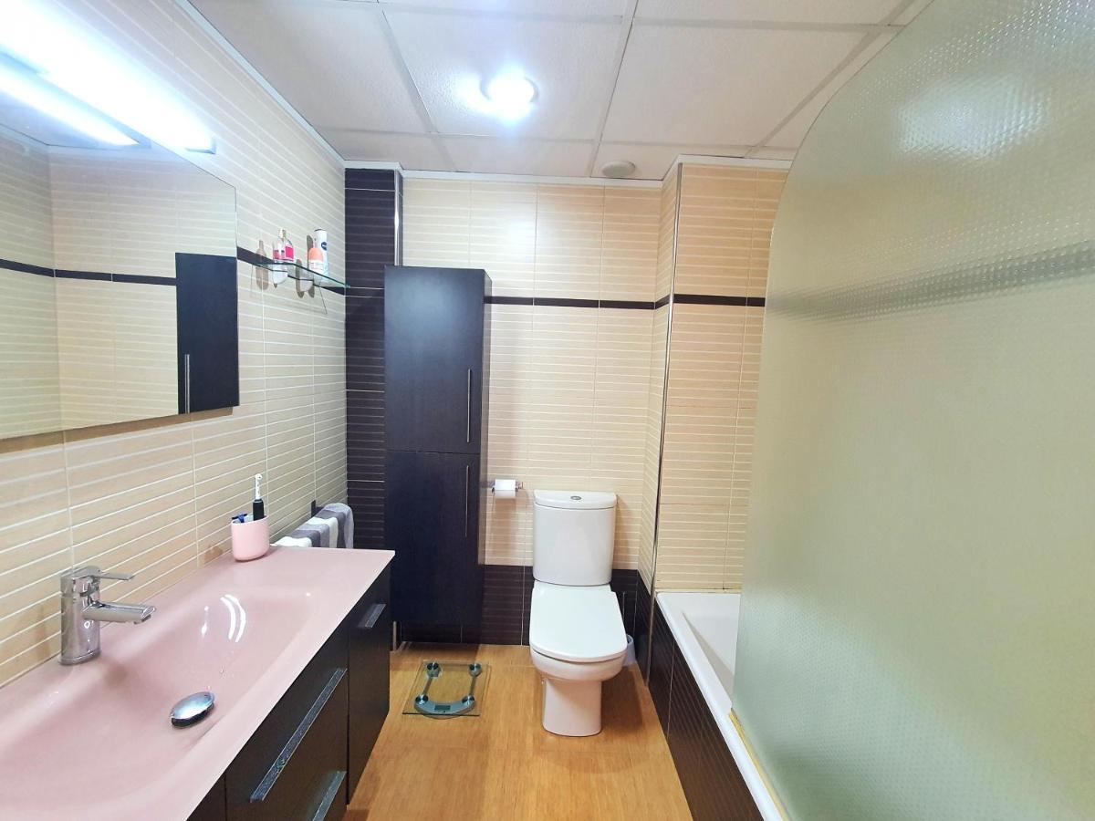Amplia Terraza Con Piscina, Garaje Y Aire Acondicionado - By Aloha Palma Apartman Águilas Kültér fotó
